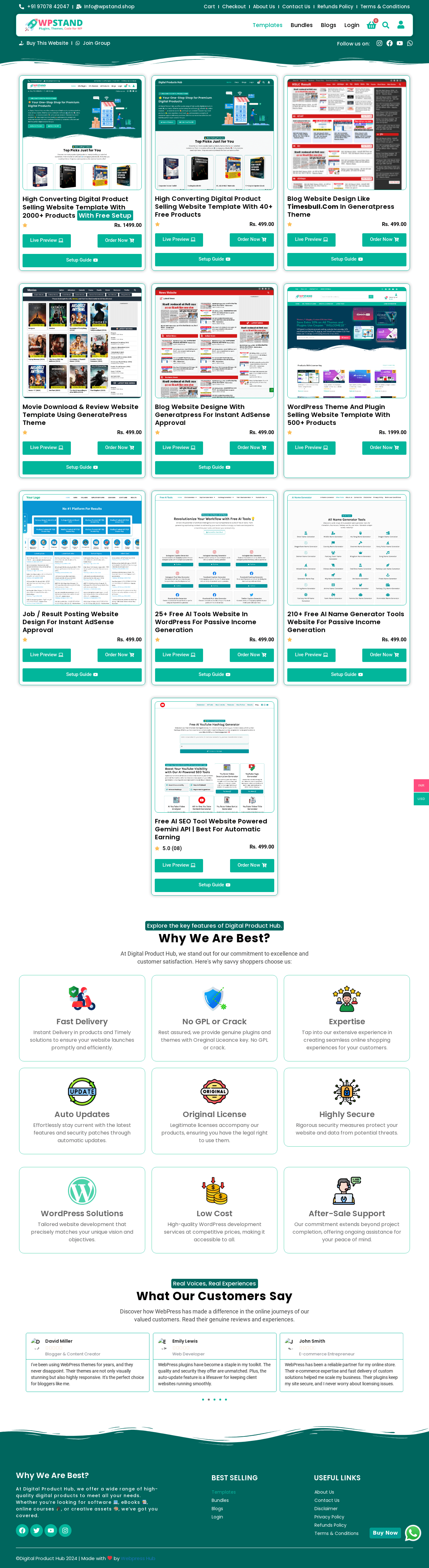 Launch Your Own Digital Store with 35 Templates Resale Rights + 2000 Digital Products
