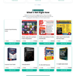 Online Course & Digital Products Selling Website Template With 2000+ Products